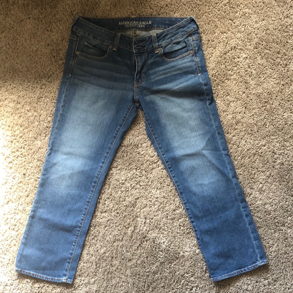 American Eagle Women’s Cropped Stretch Jeans